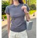 High Quality Plus Size Women's Cotton T-Shirt Short Sleeve Loose Fit Slim Fit High End Top For Spring And Summer_ecoleips.com