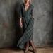 Elegant Long Sleeve Plaid Shirt Dress For Women – Stretchy A-Line Tunic With Button Front (3 Classic Checks, XS-XXXL)_ecoleips.com