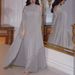 Women's Clothing Elegant Sexy Cloak Sequined Chiffon Banquet Evening Dress Two-Piece Set_ecoleips.com