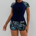 2025 European And American New Swimsuit Tankini Women's Sports Suit Swimsuit Bikini_ecoleips.com