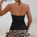 Women’S Tankini Swimsuit Set – High-Waisted Bikini Bottoms & Halter Neck Top – Floral Print – S-Xxl – Modest Swimwear For Beach & Pool_ecoleips.com