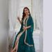 Muslim Abaya Women's Light Set Mesh Beaded Two-Piece Dress Robe_ecoleips.com