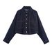 Women's Denim Shirt & Wide-Leg Jogger Pants Set - Stylish Urban Outfit For Casual & Office Wear Fashion Trends_ecoleips.com