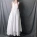 Retro Art Large Size White Dyed Halter Dress Asymmetrical Cotton Linen Vest Dress Travel Summer Commute Loose Waist Long Skirt_ecoleips.com