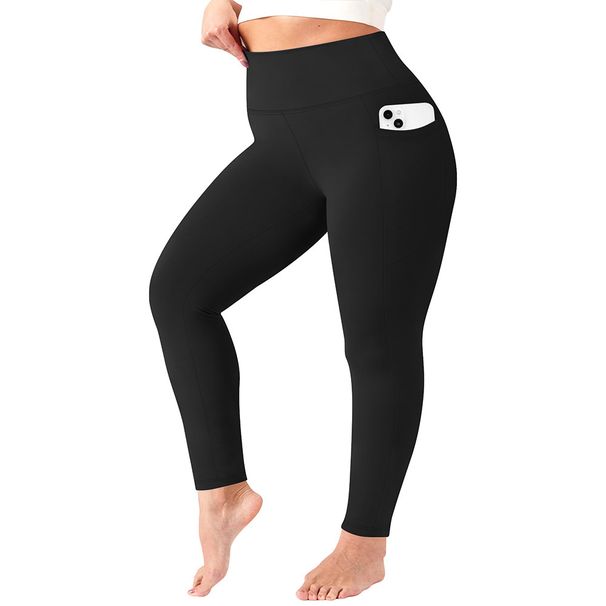 Women's Clothing Large Size Yoga Pants For Women 300 Pounds High Waist Abdomen Sports High Elastic Tight Large Size Yoga Pants_ecoleips.com