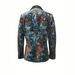 Women's Printed Blazer Jacket – British-Inspired Floral Office Coat With Lining (S-XXL, Long Sleeve Workwear Essential)_ecoleips.com