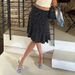 Verve Street Polka Dot Lace Low Waist Mermaid Sexy Fashion Color Block Bodycon Versatile Midi Skirt_ecoleips.com
