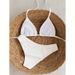 Women's Halter Bikini Set – Adjustable Tied Design & Solid Colors | High-Coverage & Comfortable Fit – Beach, Pool & Resort Swimwear_ecoleips.com