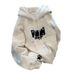 Korean Style Hooded Sweatshirt for Women Casual Sports Fleece Lined Thickened Loose Top Printed Autumn Winter Style_ecoleips.com