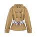 Women’s Clothing New Spring And Autumn Style Fashion British Style Printed Scarf Short Windbreaker Female Jacket_ecoleips.com