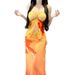 Women's Three Piece Bikini Swimsuit Set with Long Skirt Slim Fit Fashionable Print for Beach Vacation Wholesale_ecoleips.com