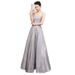 Women's Spaghetti Strap Backless Sexy Glitter Deep V Evening Party Gown Dress Formal Banquet Dinner Prom Cocktail Long Dress_ecoleips.com