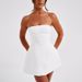 Women's Clothing Sexy Strapless A-Line Dress Slim Fit Short Casual Elegant Fashion European Style Spring Summer_ecoleips.com