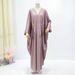 Muslim Women's Long Turkey Dubai Elegant Cardigan Robe_ecoleips.com