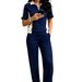 Women's Spring/Summer Short-Sleeved Two Piece Set Casual Trendy Fashion Spot Goods_ecoleips.com