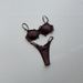 Women's Sexy Solid Color Bikini Two Piece Swimsuit European And American Style Clothing_ecoleips.com