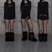 Women's Slim Fit Long Sleeve T-Shirt Pure Sexy Style Letter Print Y2K Button Design Hot Girl Slimming Top_ecoleips.com