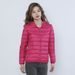 Siyu Clothing Autumn Winter New Lightweight Down Jacket Women's Hooded Thin Large Size Coat_ecoleips.com