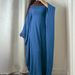 Women’s Clothing Spring and Summer Party Waist Bat Sleeve Dress_ecoleips.com