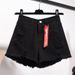 Women's High Waisted Denim Shorts Summer 2024 Style Loose Fit Ripped Slimming Versatile Wide Leg A-Line Hot Pants_ecoleips.com