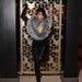 "Women's Furry Footed Jumpsuit - Long Sleeve Bodycon Romper With Cozy Fleece Lining For Autumn & Winter"_ecoleips.com