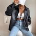 Women's Clothing Retro Motorcycle Leather Jacket Autumn Winter Fashion Top Coat Stylish Couple's Outerwear_ecoleips.com