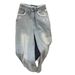Women High Waisted Wide Leg Jeans With Lace Trim & Bow Embroidery, Light Blue Loose Denim Pants For Casual Daily Wear_ecoleips.com