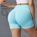Women's Clothing High Elastic Fitness Yoga Pants Women's Peach Shaped Tummy Slimming Breathable Tight Style Hip Lifting Shorts_ecoleips.com