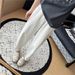 Suitable For All Seasons Minimalist Old Money Style Textured Loose Casual For Women, Linen Wide-Leg Pants With Elastic Waist, Nine-Tenths Length,_ecoleips.com