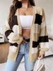 Oversized V-Neck Cardigan – Longline Knit Cover-Up For Women (S-XL) | Casual Layering Essential_ecoleips.com