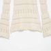 Milk White One-word Shoulder Hollow Knitted Sweater Top_ecoleips.com