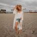 Women's Clothing New Mesh Embroidery Sunscreen Long Beach Vacation Blouse_ecoleips.com