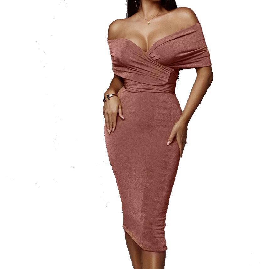 Women's Clothing sexy strap top high waist half-length pleated skirt fashion skirt suit_ecoleips.com