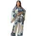 Women's Clothing Trendy Casual Loose Slim Positioning Printing Retro Long Two-piece Suit_ecoleips.com