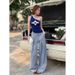 Women's Style Color Block Off-Shoulder Knit Camisole Sexy Slim Fit Sleeveless Top For Summer New Style_ecoleips.com