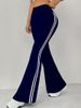 K Women's High Waisted And Wide Leg Casual Pants, New Straight Leg Slimming American Flared Pants_ecoleips.com