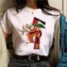 Women's Clothing Palestine T-shirt Personalized Printing Cotton Short-sleeved_ecoleips.com