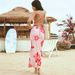 Summer Fashion Maxi Skirt Dress For Women Travel Vacation Beachy Design Printed_ecoleips.com