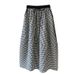Trendy Salt Style Outfit Sophisticated Retro Plaid Tulip Skirt Casual Cotton Linen Cocoon Shape Women's Bottoms_ecoleips.com