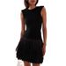 Women's Clothing Round Neck Sleeveless Round Neck Hem Fashion Ladies Party Tassel Off Shoulder Long Dress_ecoleips.com