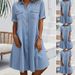 Women's Clothing Women's Denim Dress Large Size Dress Now_ecoleips.com
