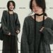 girl 251029-175 Floral Yarn! Versatile Lazy V-Neck Loose Pullover Sweater_ecoleips.com