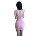 18YX2156 European And American 2026 Cross-border Foreign Trade Sexy Hot Girl Pure Desire Slim-fit Solid Color Elastic_ecoleips.com