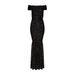 Elegant Sequin Off-Shoulder Evening Dress – Stunning Backless Long Gown For Parties & Galas (XS-XXL, Stretch Polyester-Spandex Blend)_ecoleips.com