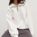Unisex Oversized Fleece Hoodie Zip-Up Soft Brushed Interior Vintage Streetwear Style for Fall Winter Women's Clothing_ecoleips.com