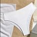 Aria Basics 2025 European And American New Sexy Two-Piece Swimsuit Women's Three-Piece Set Solid Color Bikini Cross-Border In Stock_ecoleips.com