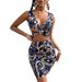 Women's Printed Spaghetti Strap Midi Dress Sexy Bodycon Mid‑Length Casual Evening Dresses_ecoleips.com
