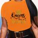 Summer European And American Cross-border Foreign Trade Plus-size T-shirt, Round-neck Casual Loose-fitting Short-sleeve_ecoleips.com