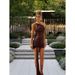 Elegant Sexy High Waist Solid Color Suspender Dress With Streamer Smocked Design Temperament Romantic Slim Fitted Party Vacation Ladies Dress_ecoleips.com