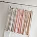 Old Qian High-Waist Minimalist Embroidered Bee Pattern Linen Pants Wide Leg Elastic Waistband Loose Fit Women's Bottoms_ecoleips.com